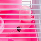 Клетка для мелких грызунов "Пижон", с наполнением, 23 х 17 х 40 см, розовая - Фото 4