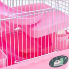 Клетка для мелких грызунов "Пижон", с наполнением, 23 х 17 х 40 см, розовая - Фото 6