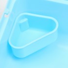 Клетка для мелких грызунов «Пижон», с наполнением, 23×17×45 см, голубая - Фото 7