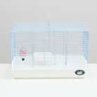 Клетка для грызунов "Пижон", 47 х 30 х 30 см, белая - Фото 2