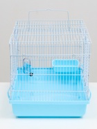 Клетка для грызунов «Пижон», 47×30×30 см, голубая - Фото 5