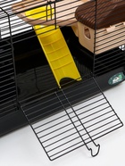 Клетка для грызунов «Пижон», 47×30×27 см с наполнением, чёрная - Фото 7