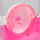 Клетка для грызунов "Пижон", с наполнением, 44,5 х 31 х 36,5 см, розовая - Фото 7