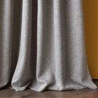 Комплект штор с подхватами «Бадди», размер 2х200х270 см, цвет темно-серый - Фото 3
