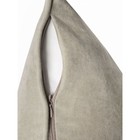 Наволочка декоративная «Тина», размер 45х45 см, цвет светло-серый - Фото 2