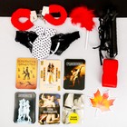 Эротическая игра «Эпохи соблазна», наручники, плетка, подвязка, щекоталка, картонные комплектующие - Фото 3