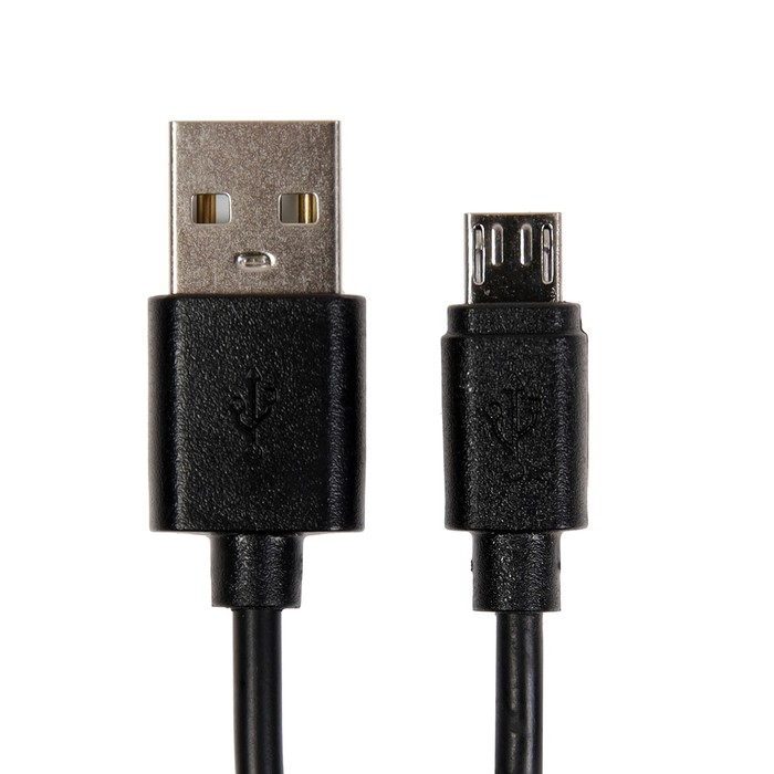 Кабель OXION, microUSB - USB, 1 м, черный - фото 1906070092