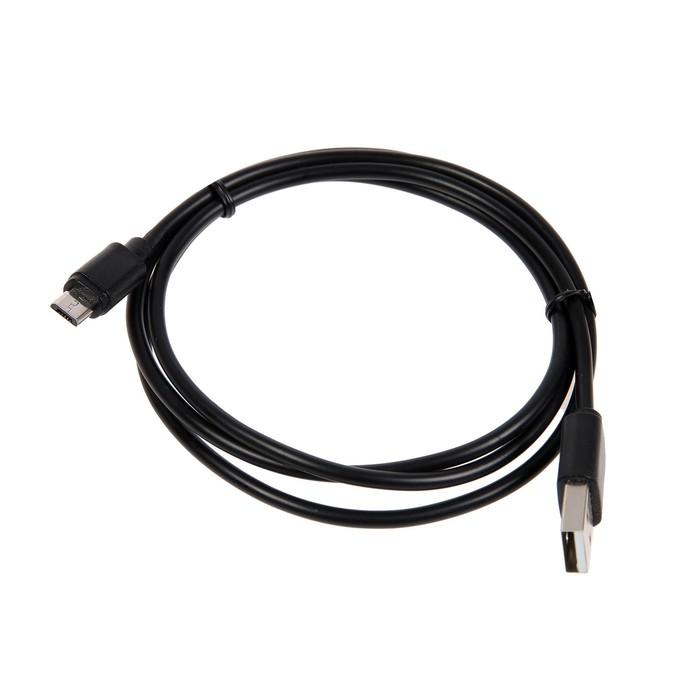Кабель OXION, microUSB - USB, 1 м, черный - фото 1906070093