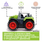 Трактор-перёвертыш «Хозяин фермы», работает от батареек, цвет зелёный - фото 6683682