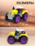 Трактор-перёвертыш «Хозяин фермы», работает от батареек, цвет жёлтый - Фото 2