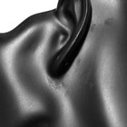 УЦЕНКА Бюст для украшений «QF. Половина лица», отверстие под серьгу, 18×5×26, чёрная - Фото 5