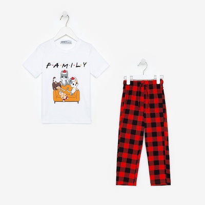Пижама детская KAFTAN «Family» размер 28 (86-92 см)
