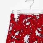 Пижама для девочки новогодняя KAFTAN "Bunny Family", размер 32 (110-116) - Фото 9
