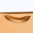 Пакет для торта и коробок, с широким дном, крафт, 40×40×40 см - Фото 4