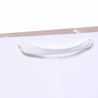 Пакет для торта и коробок, с широким дном, белый, 40×40×40 см - Фото 4