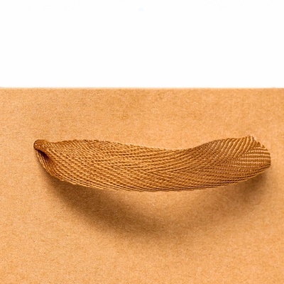 Пакет для торта и коробок, с широким дном, крафт, 20×20×20 см