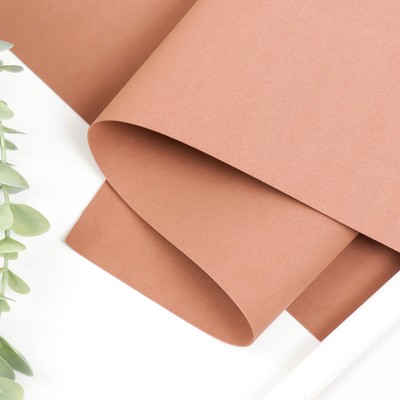 Фоамиран «Молочный шоколад», 1 мм, набор 10 листов, 50×50 см