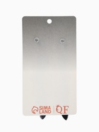 Серьги акриловые «Ножи», окровавленные, красно-белые в чёрном металле  (артикул 7989177)  большой выбор товаров оптом и в розницу по низким ценам с доставкой