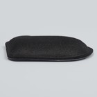 Подпяточники для обуви, клеевая основа, 8,3 × 6,5 см, пара, цвет чёрный - фото 8790335