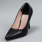 Пяткоудерживатели для обуви, с подпяточником, клеевая основа, 10 × 7,3 см, пара, цвет чёрный - Фото 8
