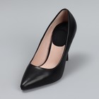 Подпяточники для обуви, клеевая основа, 7,5 × 5,5 см, пара, цвет чёрный - Фото 3