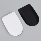Подпяточники для обуви, клеевая основа, 8×6 см, пара, чёрные - Фото 8