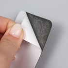 Подпяточники для обуви, клеевая основа, 8×6 см, пара, чёрные - Фото 9