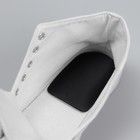 Подпяточники для обуви, клеевая основа, 8 × 6 см, пара, цвет чёрный - фото 9587594