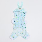 Комбинезон "Конфетка", размер XL, голубой (ДС 27, ОШ 32, ОГ 40 см) - Фото 8