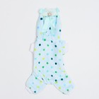 Комбинезон "Конфетка", размер XL, голубой (ДС 27, ОШ 32, ОГ 40 см) - Фото 9