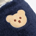 Толстовка для животных  "Мишка", размер XL, синяя (ДС 35, ОШ 30, ОГ 44 см) - фото 27186115