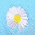 Толстовка для животных  "Ромашка", велсофт, размер M, голубая (ДС 28, ОШ 24, ОГ 38 см) - фото 25272208