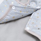 Куртка для собак "Звездный путь", размер XL,серая (ДС 40, ОШ 34, ОГ 50 см) - фото 41444377