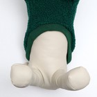 Толстовка для животных "Ёлка", размер M, зелёная (ДС 30, ОШ 26, ОГ 38 см) - фото 27338045