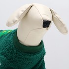 Толстовка для животных "Ёлка", размер M, зелёная (ДС 30, ОШ 26, ОГ 38 см) - фото 27338046