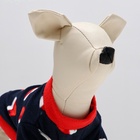 Толстовка для собак «Новогодний колпак», размер S, синяя (ДС 26, ОШ 22, ОГ 34 см) - Фото 6