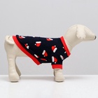 Толстовка для собак «Новогодний колпак», размер L, синяя (ДС 38, ОШ 34, ОГ 48 см) - Фото 3