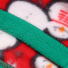 Толстовка для животных «Снеговик», размер XS, красная (ДС 21, ОШ 20, ОГ 30 см) 9078323