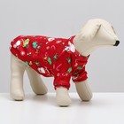 Кофта новогодняя для животных «Подарки», размер XS, красный (ДС 20, ОШ 22, ОГ 30 см) - Фото 6