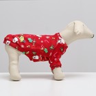 Кофта новогодняя для животных «Подарки», размер XS, красный (ДС 20, ОШ 22, ОГ 30 см) - Фото 7