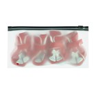 Ботинки для собак «Бубенцы», набор 4 шт., размер S, красные - Фото 6