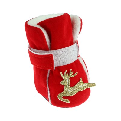 Ботинки «Олени», набор 4 шт., размер XL, красные