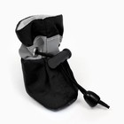 Ботинки для собак «Уют» с утяжкой, набор 4 шт., размер 1 (3, 5×2, 5 см) чёрные - Фото 2