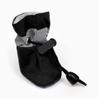 Ботинки для собак «Уют» с утяжкой, набор 4 шт., размер 4 (5×4 см), чёрные - Фото 2