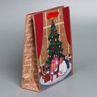 Пакет крафтовый вертикальный «Уют в доме», M 26 × 30 × 9 см - фото 804999355