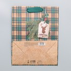 Пакет крафтовый вертикальный «For man», MS 18 × 23 × 10 см - Фото 6