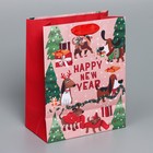 Пакет крафтовый вертикальный «Собачие истории», MS 18 × 23 × 10 см - фото 804999497