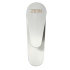 Смеситель для раковины ZEIN ZS-3, высокий, картридж 35 мм, нержавеющая сталь, сатин - Фото 2