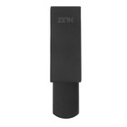 Смеситель для раковины ZEIN ZF2, высокий, квадратный, картридж 35 мм, нерж. сталь, черный - Фото 2
