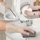 Перчатки хозяйственные Raccoon, размер S, белые - Фото 3